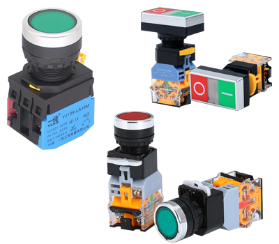 Nút nhấn có đèn 24vdc 220vac 12vdc