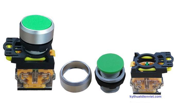 Nút nhấn tự giữ, nút nhấn dính