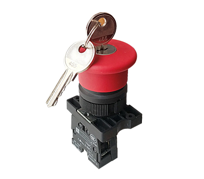 Nút nhấn khẩn cấp có chìa khóa