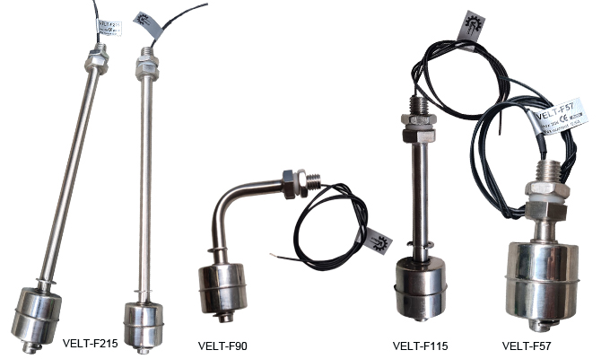 Phao inox VELT-F90, VELT-F57, VELT-F115, VELT-F215