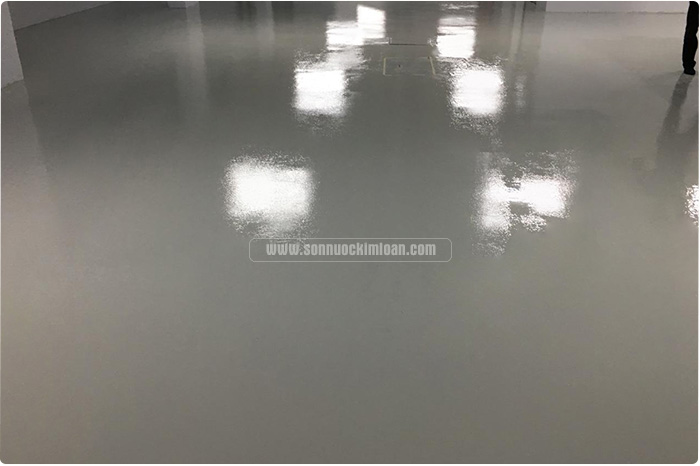 Quy trình chuẩn thi công sơn epoxy klc gốc nước + báo giá thi công