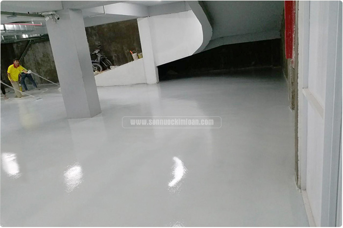 Quy trình chuẩn thi công sơn epoxy klc gốc nước + báo giá thi công