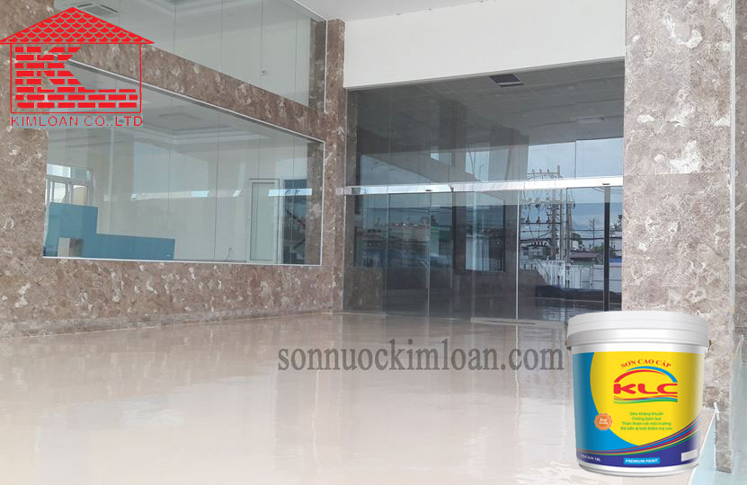 Sơn epoxy KLC sàn nhà xưởng sản xuất mỹ phẩm