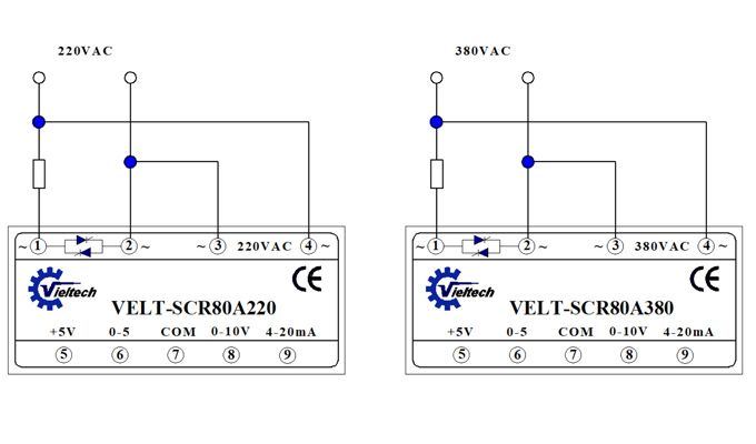 Bộ điều chỉnh điện áp xoay chiều 1 pha 3 pha