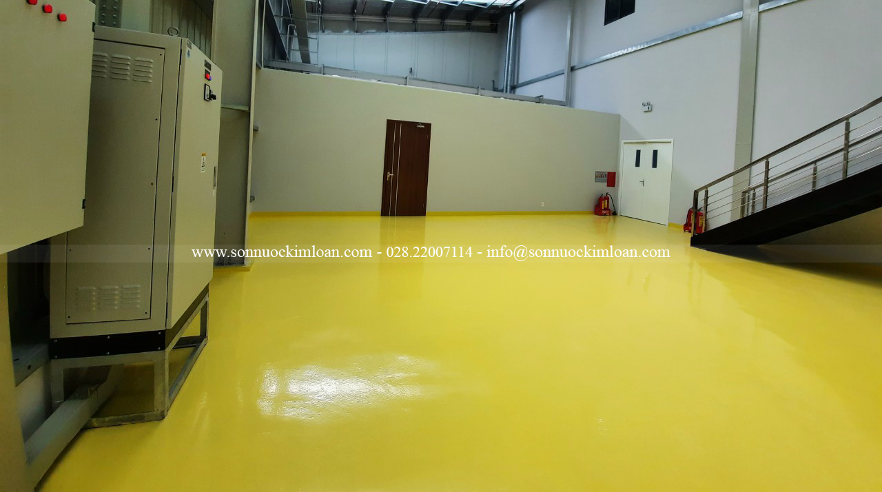 Sơn trang trí sàn bê tông