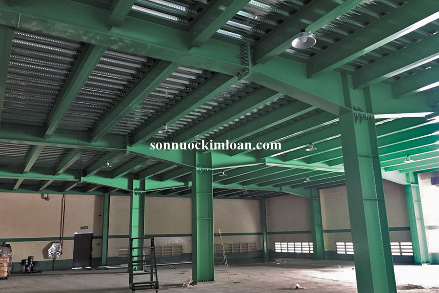 Sơn chống rỉ nhà thép TP.HCM