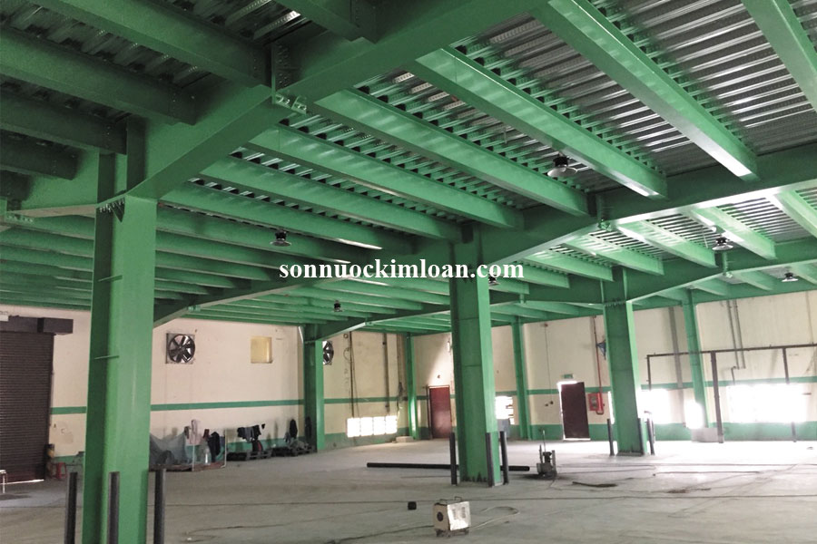 Sơn chống rỉ nhà thép TP.HCM