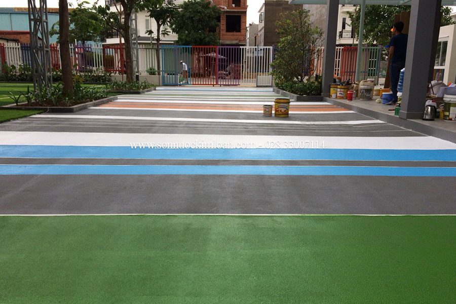 Thi công sơn chống trượt tphcm