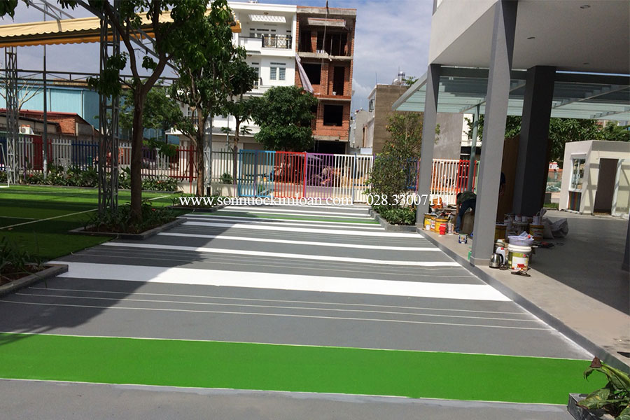 Thi công sơn chống trượt tphcm