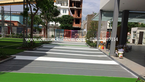 Thi công sơn chống trượt tphcm