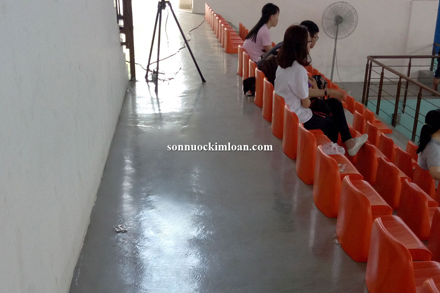 Sơn bệ ngồi &#038; bậc khán đài