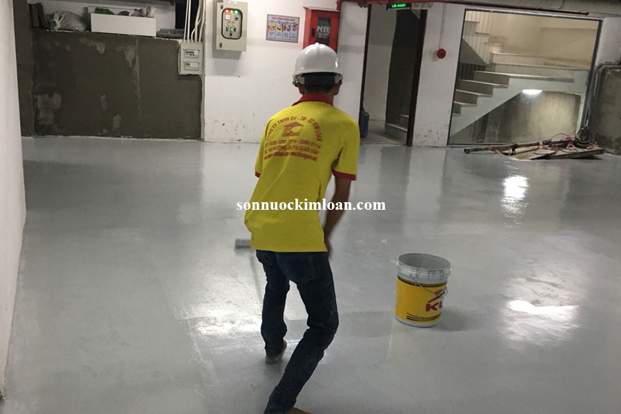 Sơn sàn epoxy khu vực TpHCM