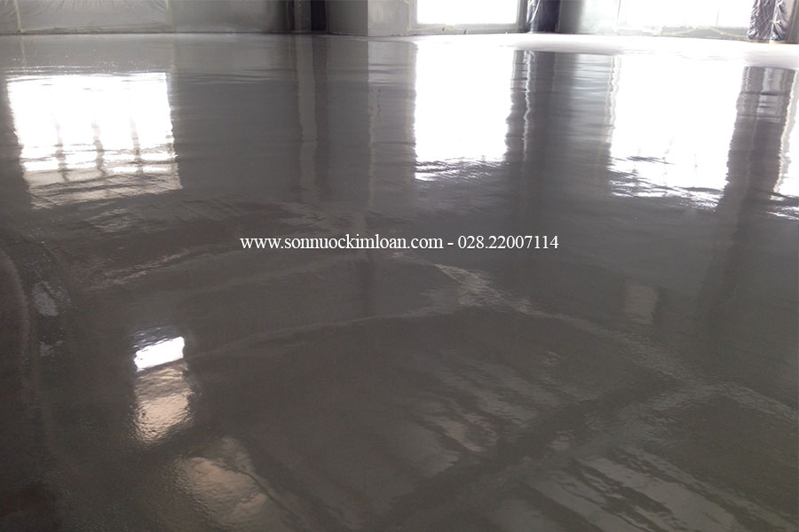 Thi công sơn chống bụi sàn tphcm