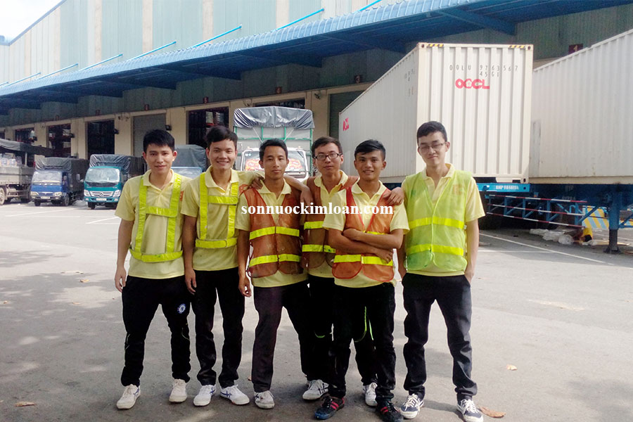 Sơn sàn epoxy khu vực TpHCM