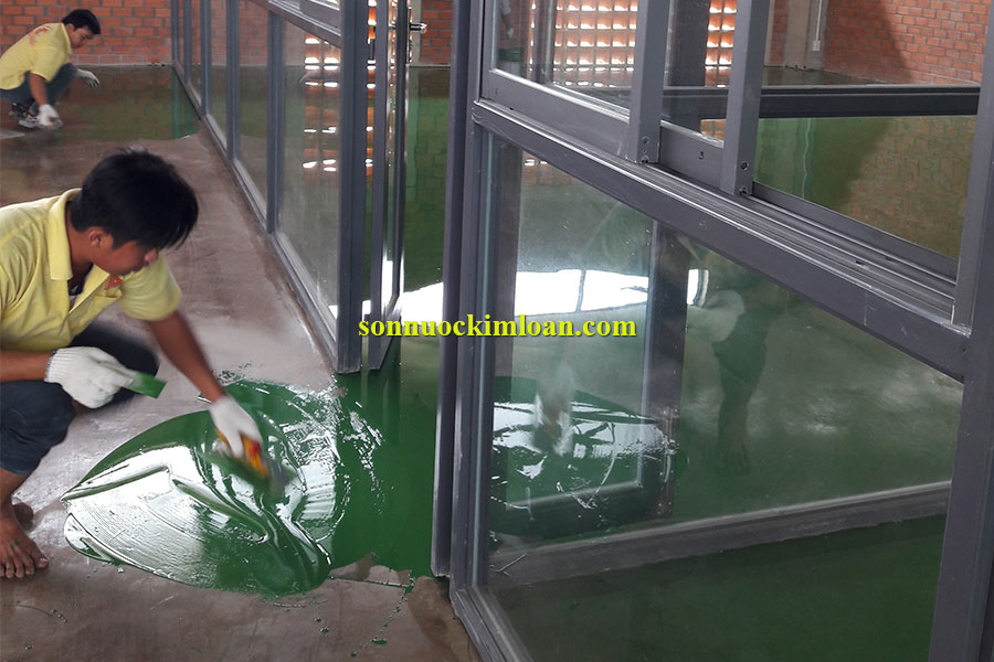 Sơn tự san phẳng KLC thi công thế nào?