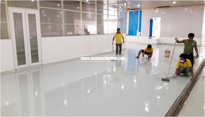 SƠN EPOXY SÀN GẠCH MEN &#8211; GIẢI PHÁP CẢI TẠO SÀN CŨ