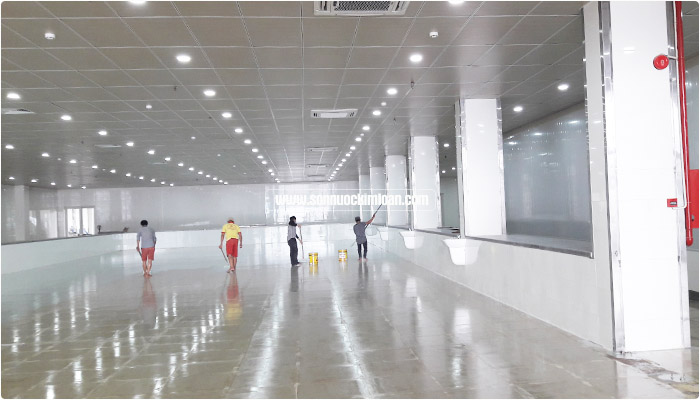 SƠN EPOXY SÀN GẠCH MEN &#8211; GIẢI PHÁP CẢI TẠO SÀN CŨ