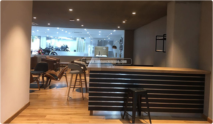 Sơn giả bê tông xu hướng trang trí nội thất mới nhất năm 2021