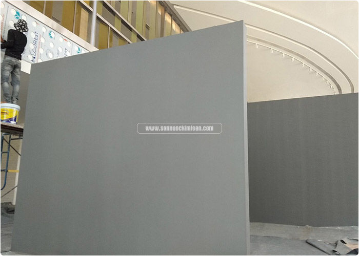 Sơn giả bê tông xu hướng trang trí nội thất mới nhất năm 2021