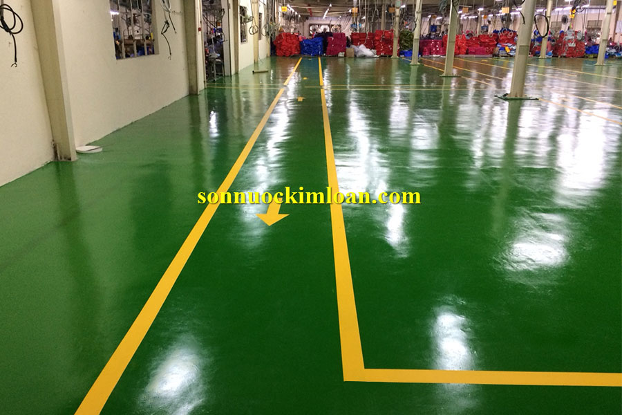 Thi công trọn gói sơn nền & sơn kẻ vạch TP HCM