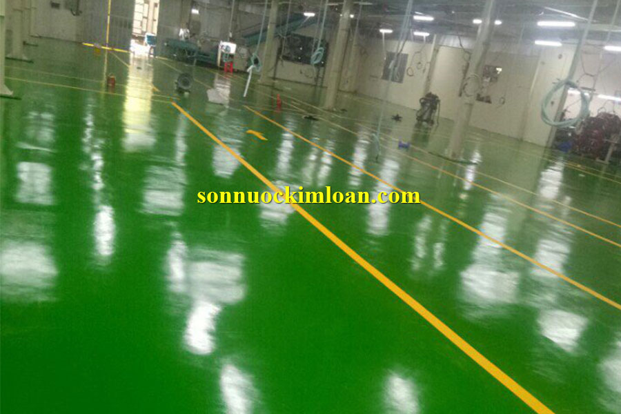 Thi công trọn gói sơn nền & sơn kẻ vạch TP HCM