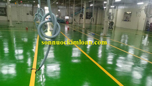 Thi công trọn gói sơn nền & sơn kẻ vạch TP HCM