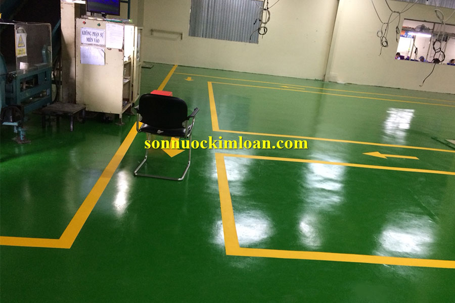 Thi công trọn gói sơn nền & sơn kẻ vạch TP HCM