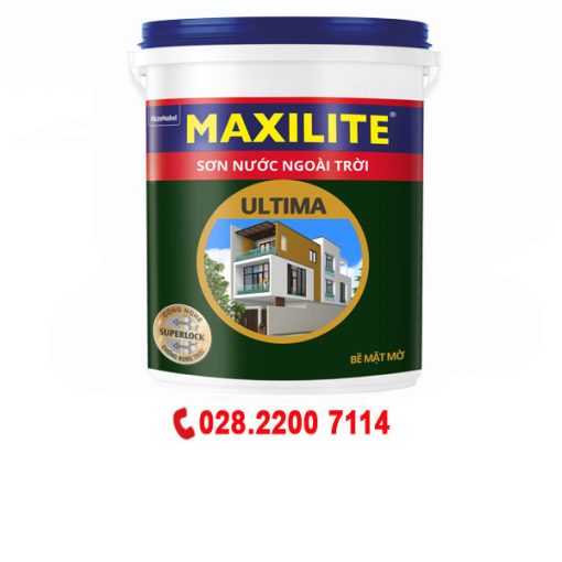 son-ngoai-troi-maxilite-mo sơn nước ngoài trời maxilite mờ