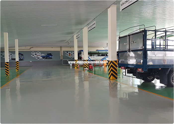 SƠN SÀN GARA Ô TÔ CHUYÊN NGHIỆP TẠI ĐỒNG NAI