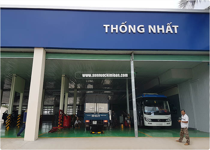 SƠN SÀN GARA Ô TÔ CHUYÊN NGHIỆP TẠI ĐỒNG NAI