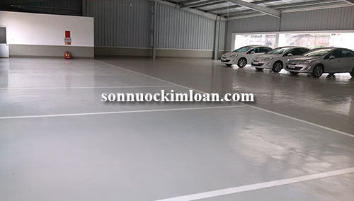 Lý do nên sơn epoxy cho sàn showroom ô tô