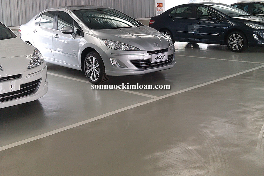 Lý do nên sơn epoxy cho sàn showroom ô tô