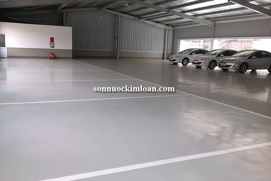 Lý do nên sơn epoxy cho sàn showroom ô tô