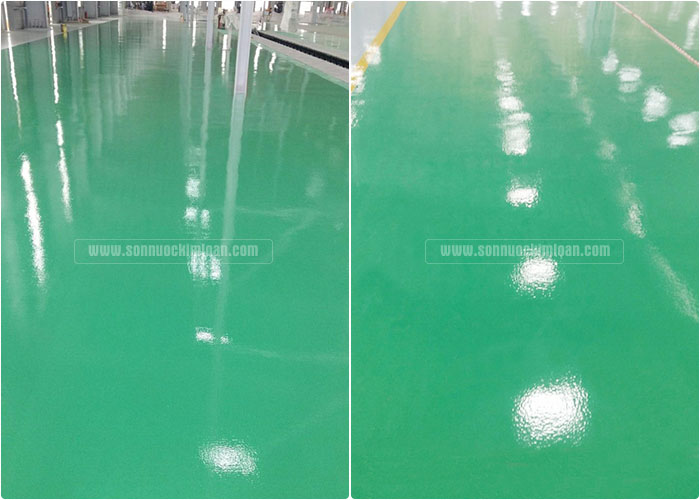 SƠN SÀN SHOWROOM TRƯNG BÀY Ô TÔ ĐẸP &amp; HIỆN ĐẠI l NHÀ THẦU UY TÍN TẠI TPHCM