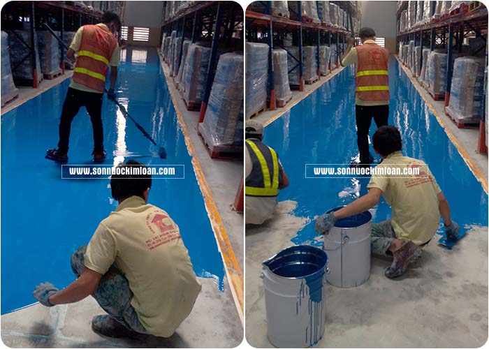 Sơn tự san phẳng Epoxy KLC &#8211; Chứng nhận sản phẩm 100%