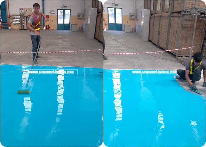 Sơn tự san phẳng Epoxy KLC &#8211; Chứng nhận sản phẩm 100%