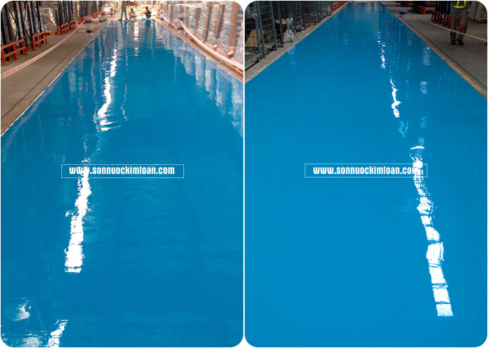 Sơn tự san phẳng Epoxy KLC &#8211; Chứng nhận sản phẩm 100%