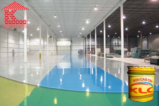 Thi công sơn epoxy nền nhà xưởng uy tín giá rẻ cho các doanh nghiệp