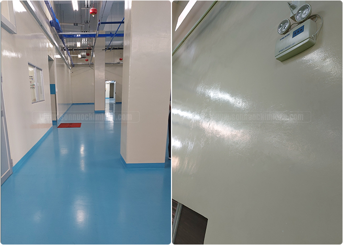 Thi công sơn sàn phòng sạch – Nhà thầu uy tín TPHCM