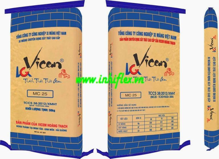 Thiết kế và in bao bì tem nhãn sản phẩm các loại 1 Thiết kế vỏ bao xi măng độc đáo và chuyên nghiệp