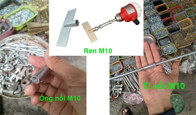 Cảm biến báo mức chất rắn dạng xoay