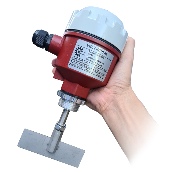 Cảm biến báo mức chất rắn dạng xoay