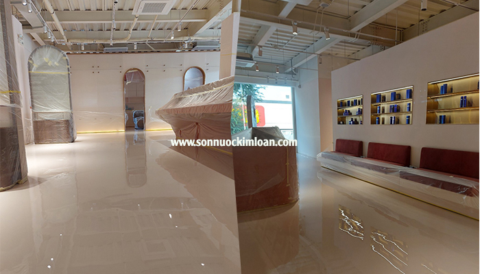 SƠN  NƯỚC KIM LOAN- QUY TRÌNH THI CÔNG SƠN EPOXY TỰ SAN PHẲNG