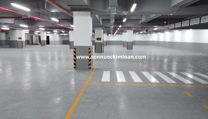 SƠN NƯỚC KIM LOAN- THI CÔNG SƠN EPOXY SÀN TẦNG HẦM