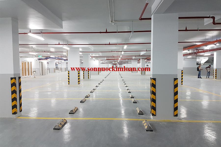 Thi công sơn sàn tầng hầm Gò Vấp