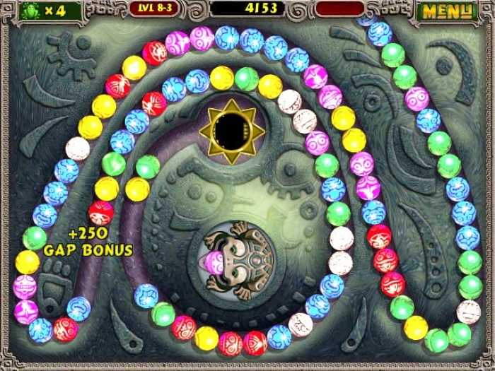 zuma screen game